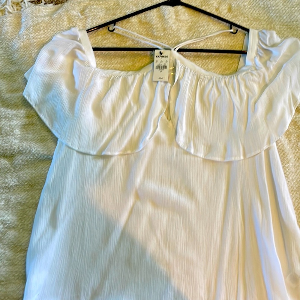 New Express ruffled top